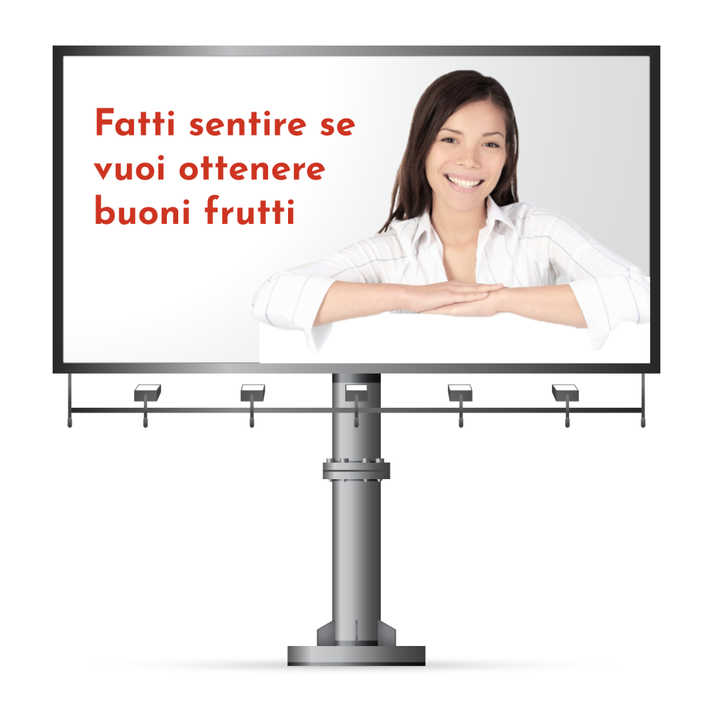 Cartellone-ragazza Cartellone-ragazza